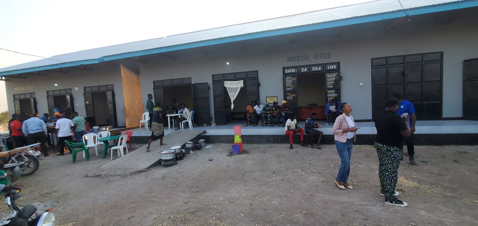 Maganzo Bus Stand construction