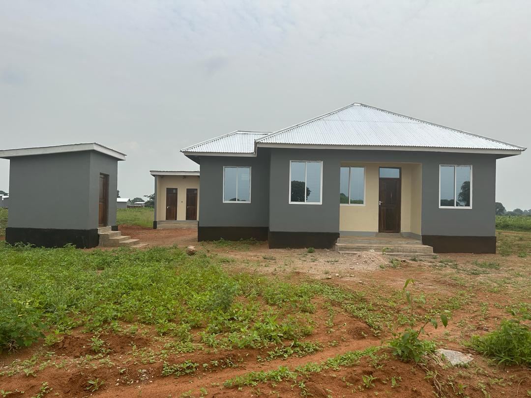 Replacement house after resettlement