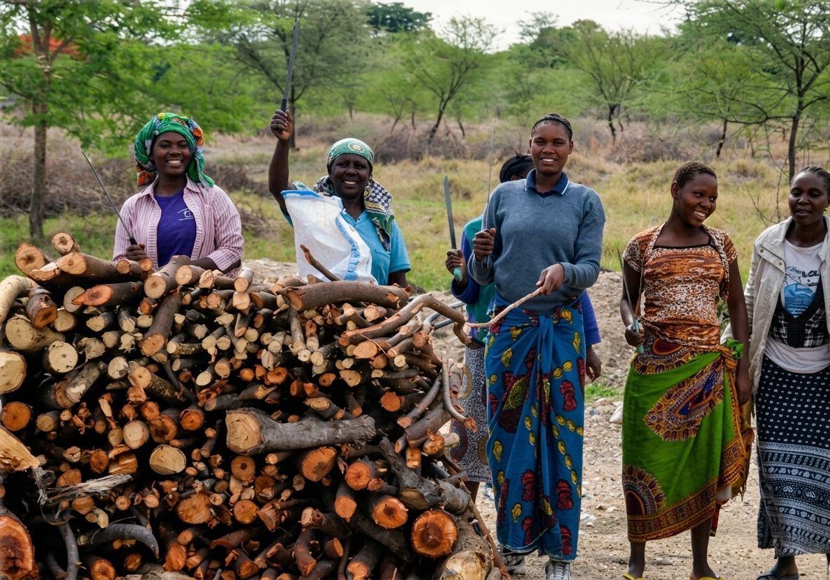 Controlled forest harvesting
